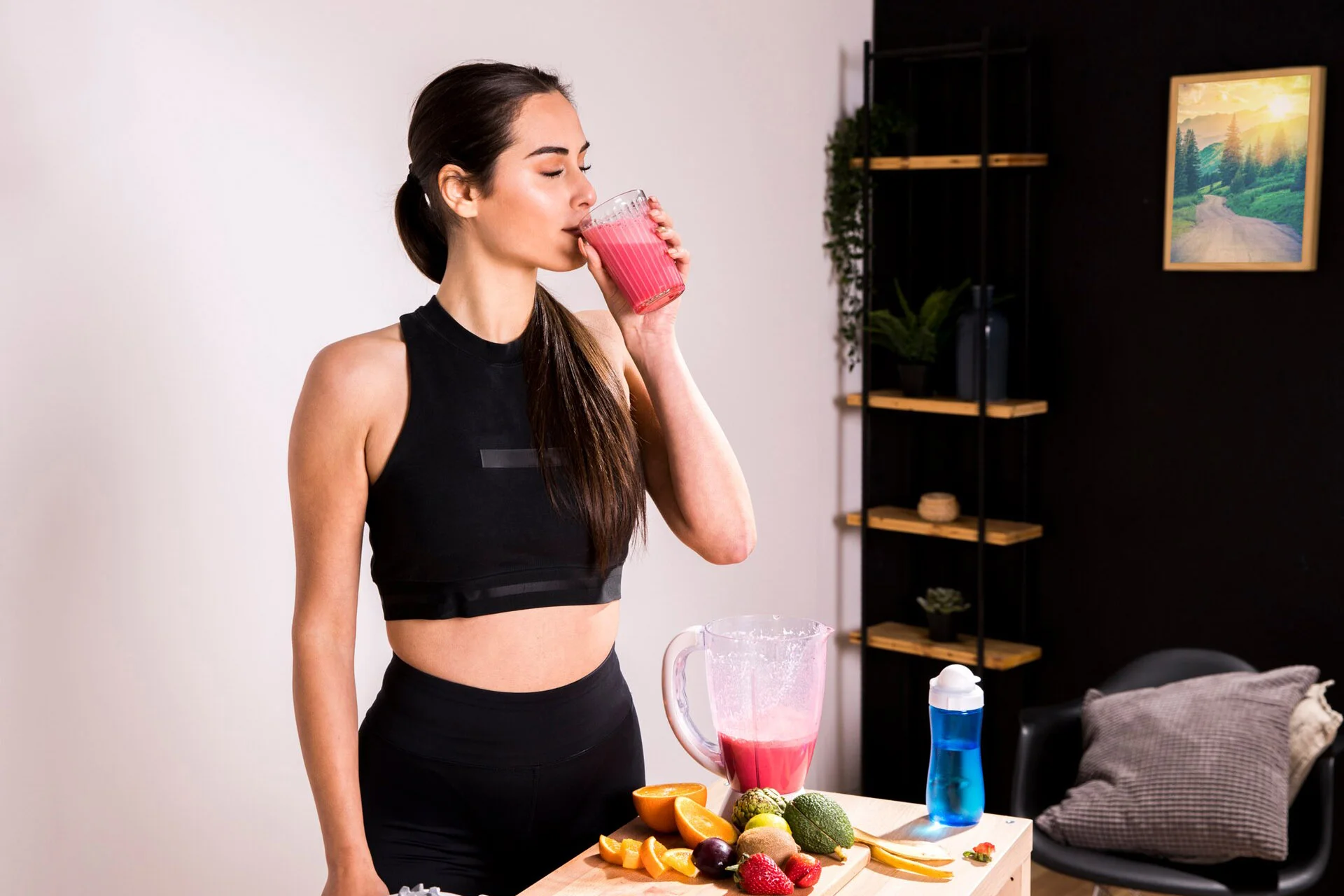 Maklon minuman stamina dan pengembangan minuman serbuk dengan inspirasi sari buah