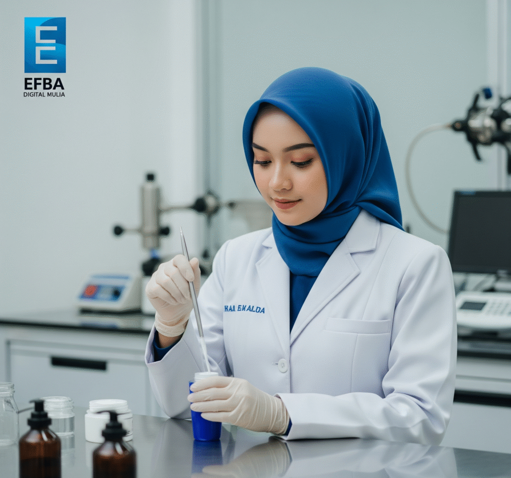 Gambar Formulasi Jasa Maklon Krim Pencerah Brightening Cream Efba
