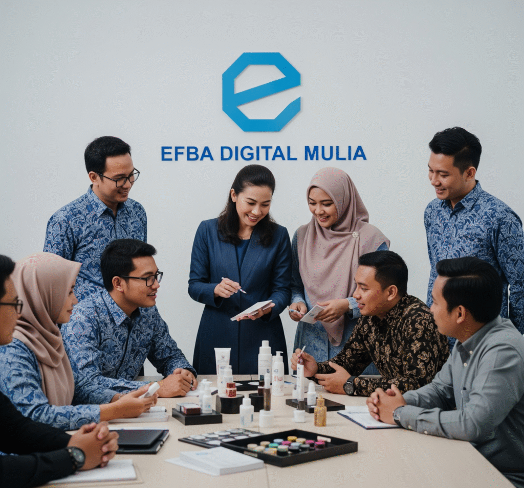 Gambar Kegiatan Meeting Jasa Maklon Facial Wash Cleansing Balm Oil Efba