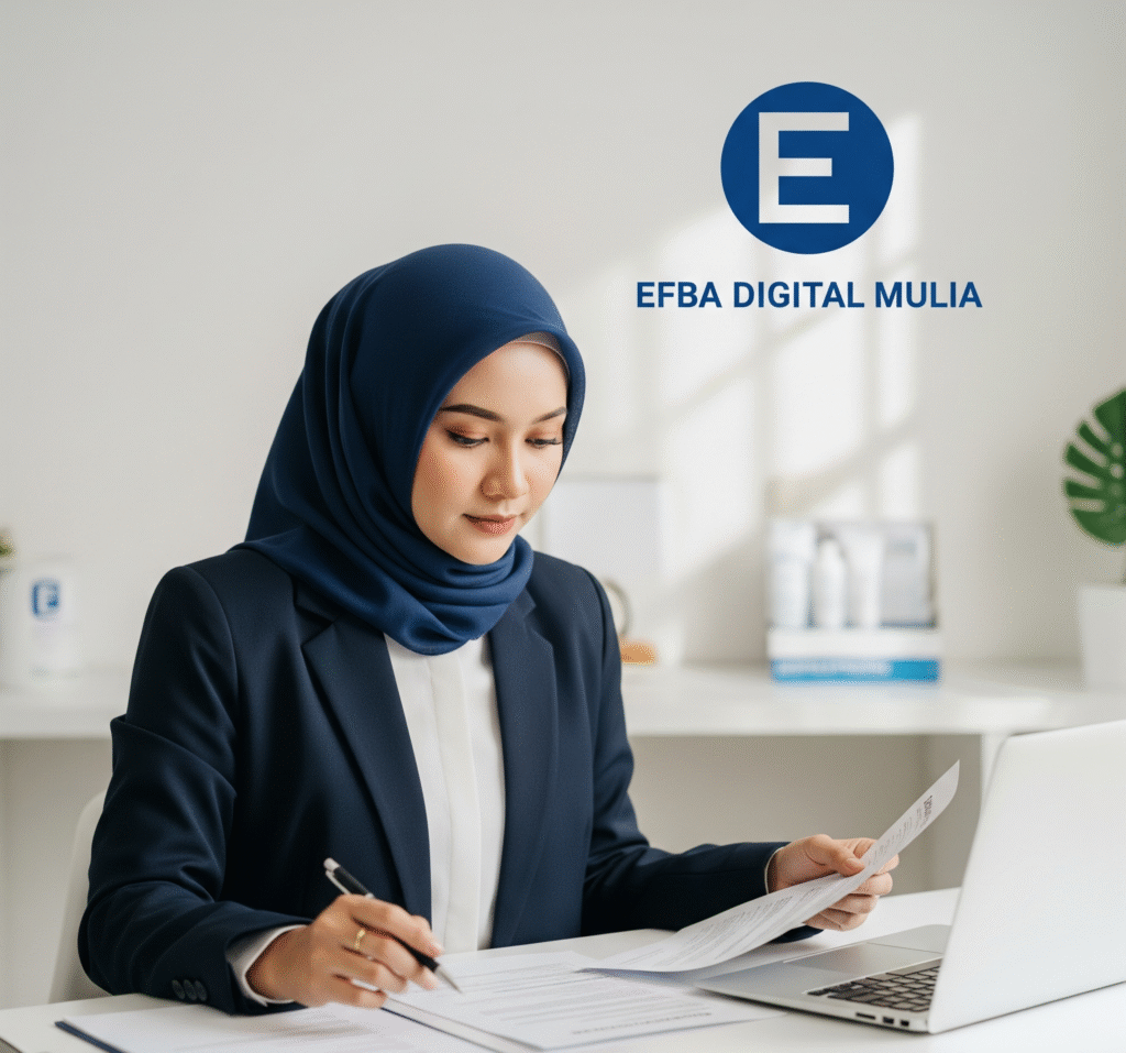 Gambar Konsultan Bisnis Jasa Maklon Facial Wash Cleansing Balm Oil Efba
