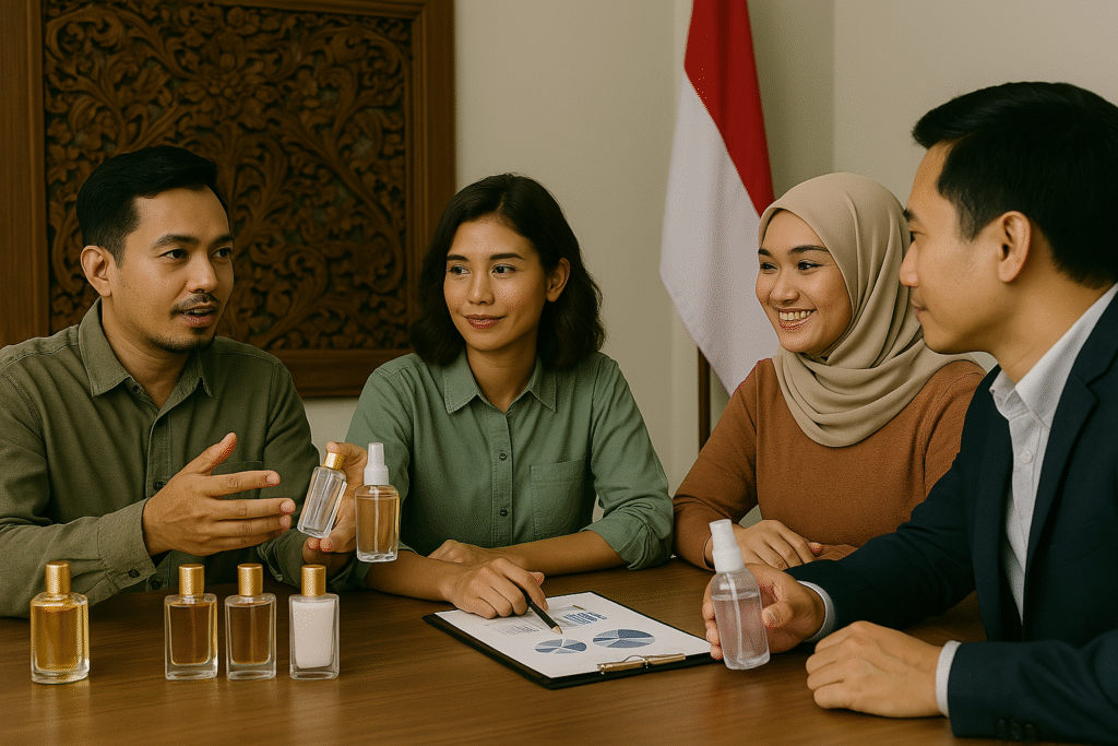 Gambar Konsultan Bisnis Jasa Maklon Parfum Efba Digital Mulia