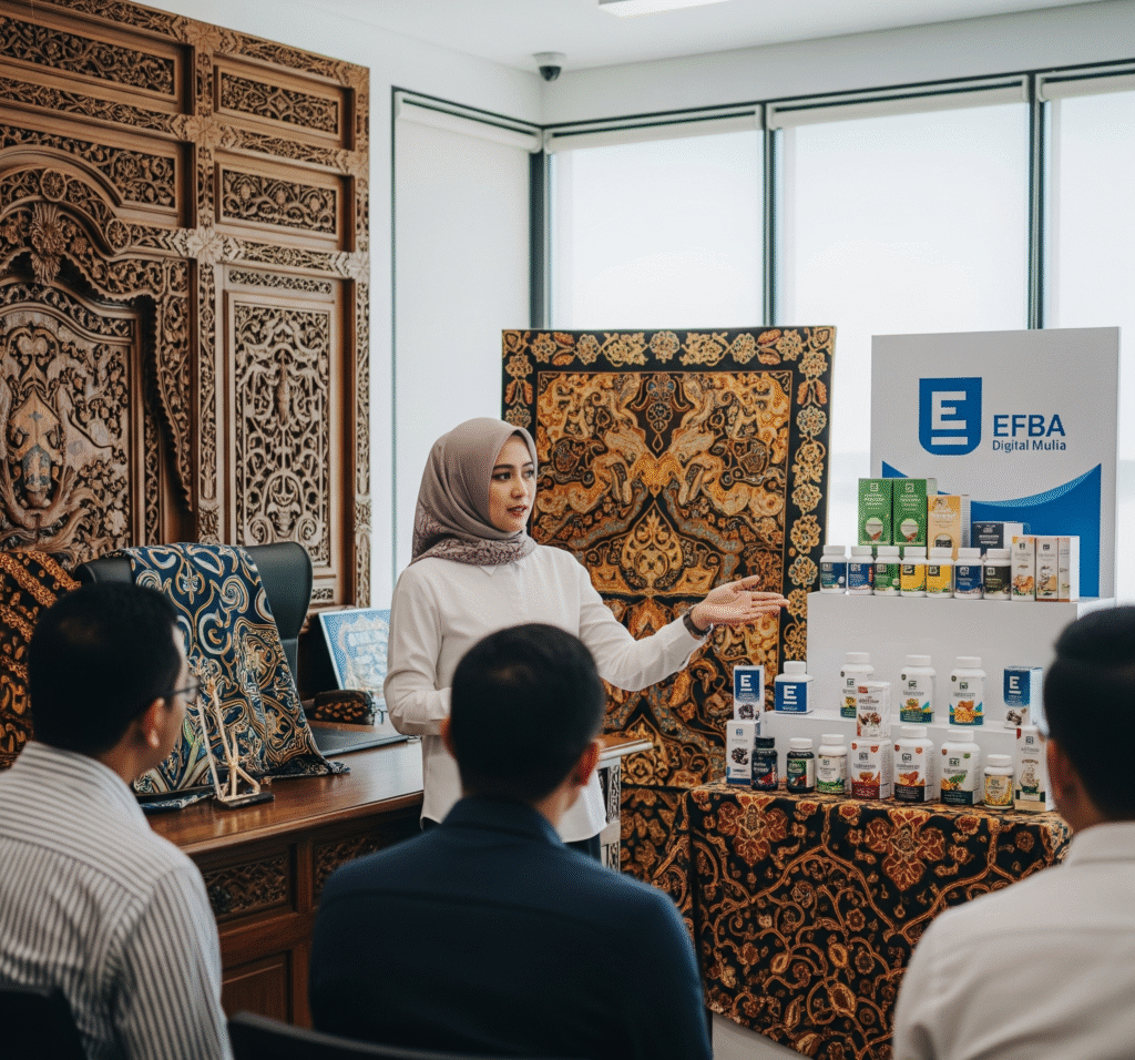 Gambar Meeting Jasa Maklon Suplemen Herbal Efba