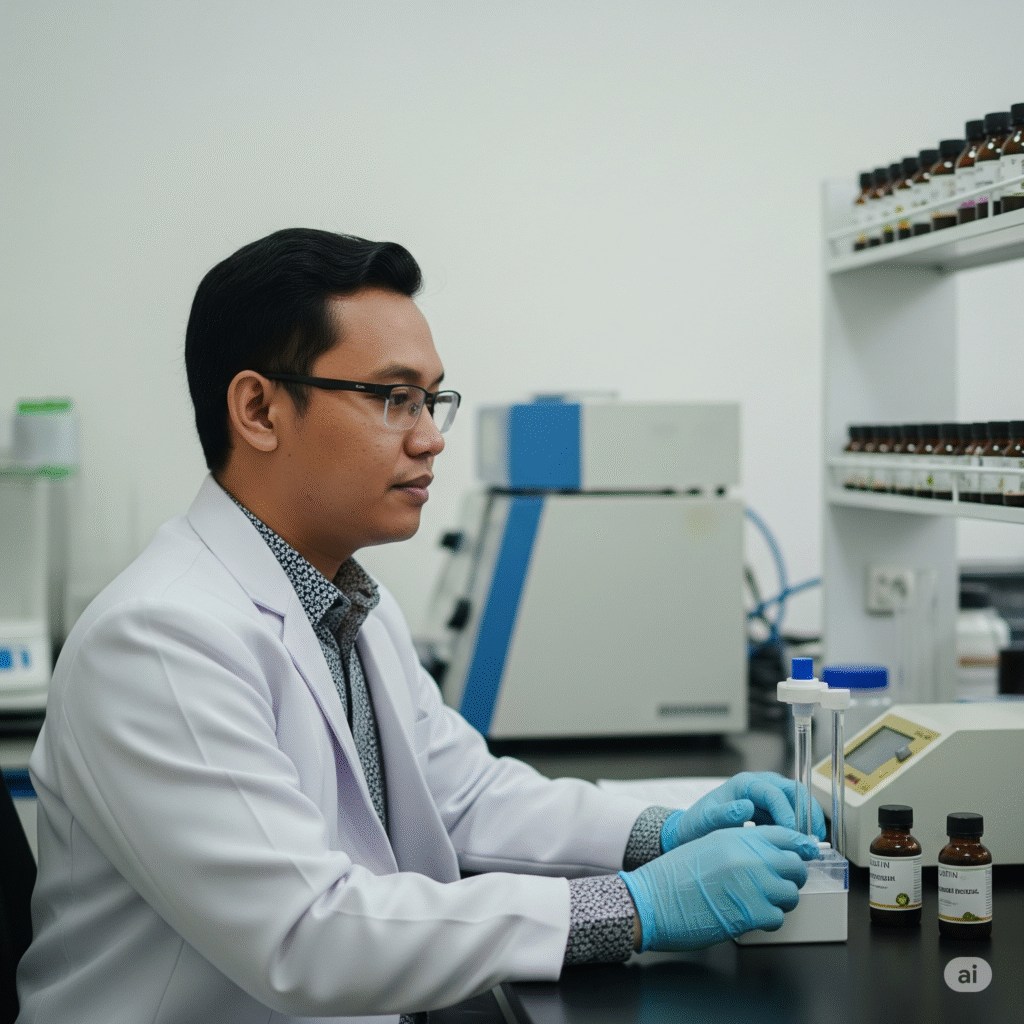 Gambar Petugas Ahli Maklon Herbal Efba Digital Mulia