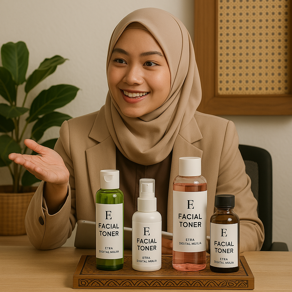 Gambar Presentasi Jasa Maklon Face Toner Efba