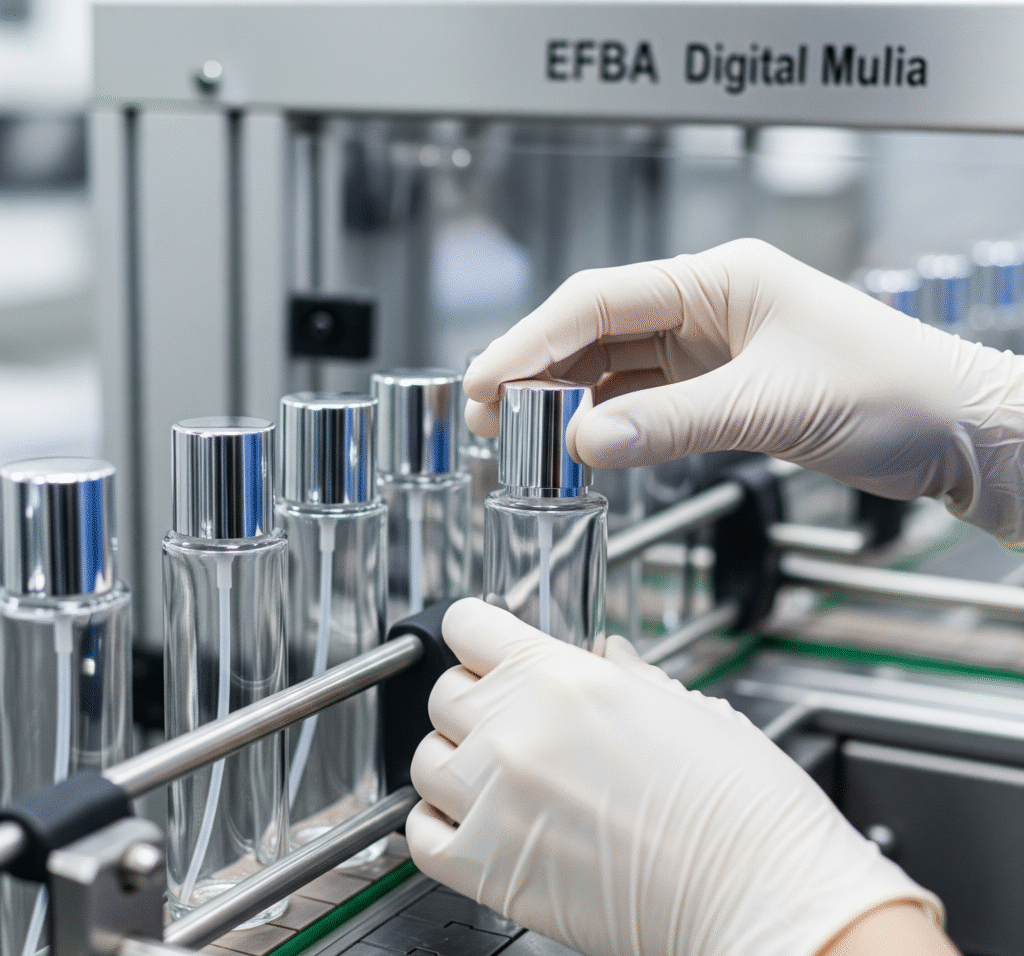 Gambar Produksi Jasa Maklon Pewangi Tubuh Body Mist Efba
