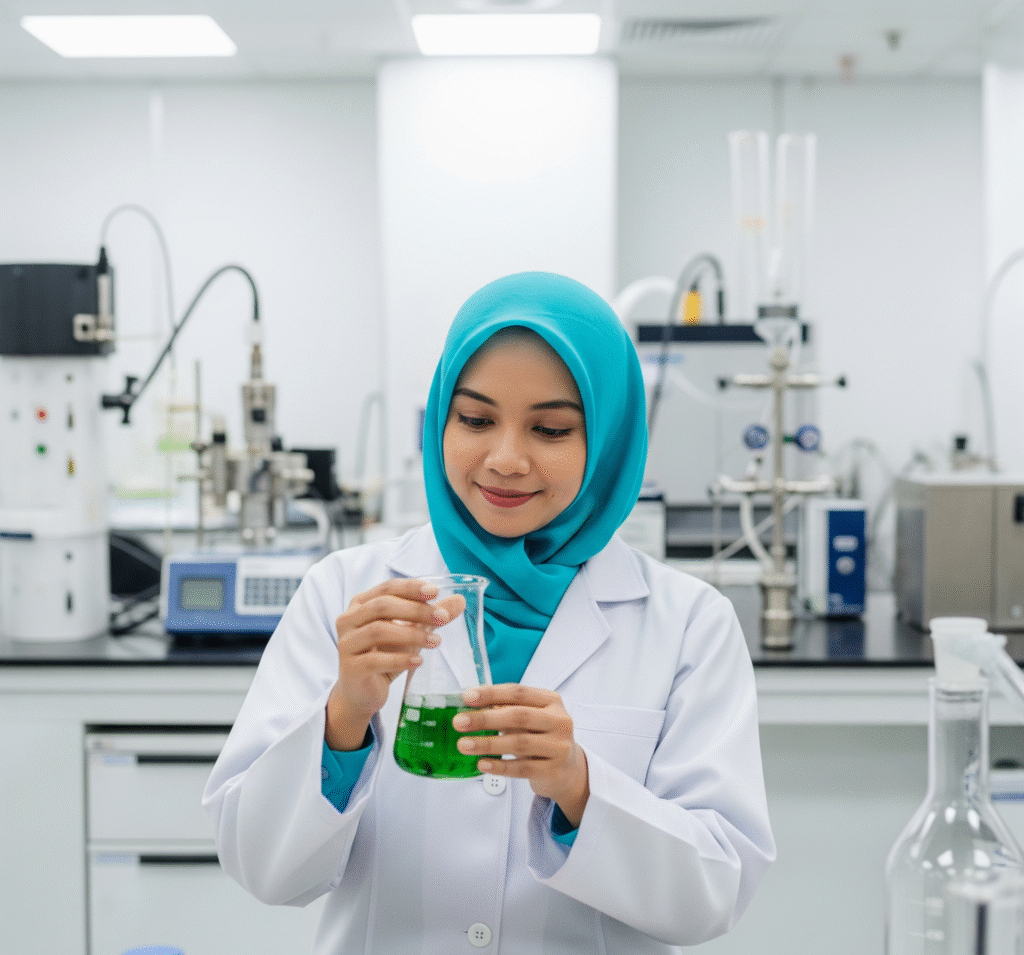 Gambar Proses Formulasi Jasa Maklon Ekstrak Herbal Efba