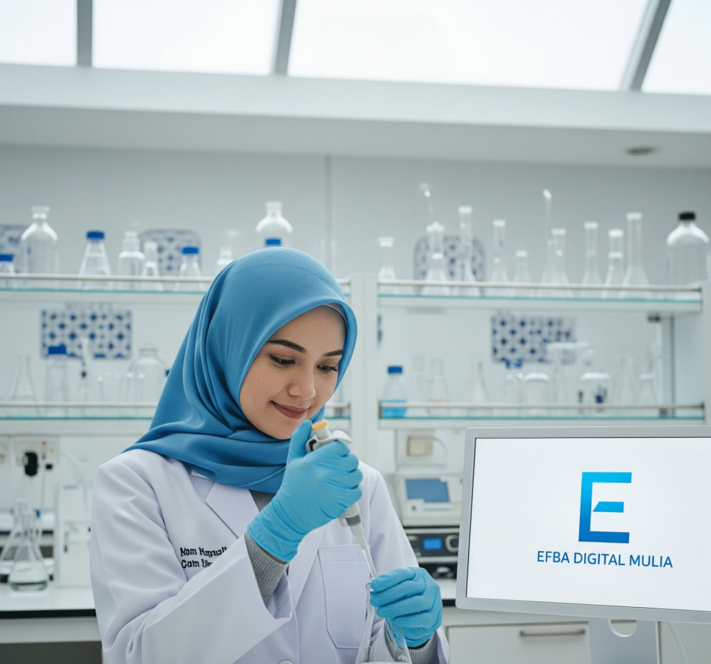 Gambar Proses Formulasi Jasa Maklon Facial Cleanser Facial Wash Efba