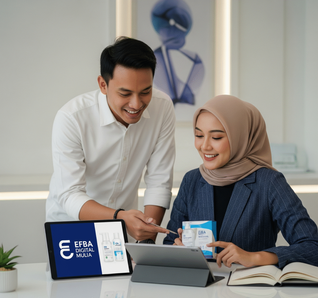 Gambar Proses Konsultasi Jasa Maklon Krim Anti Aging Firming Cream Efba