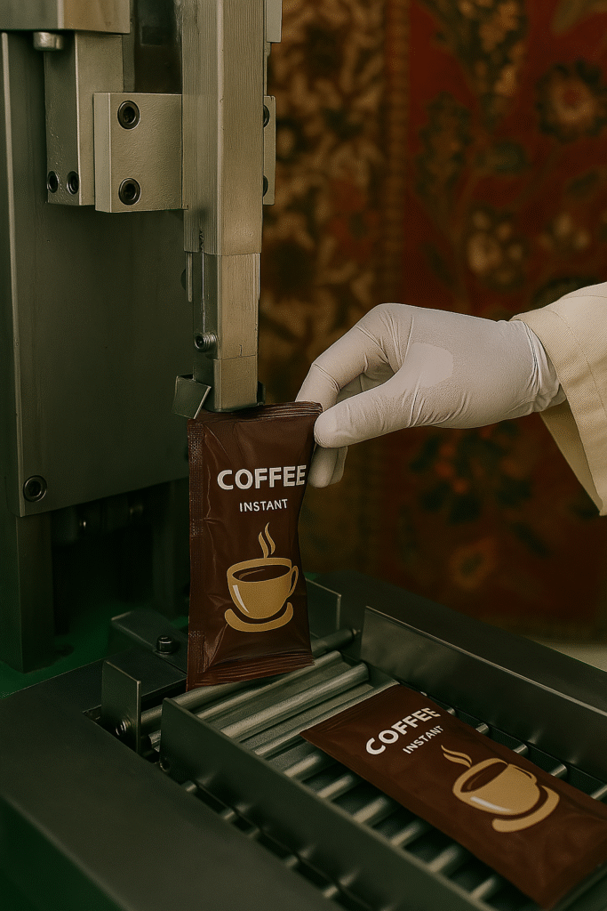 Gambar Proses Produksi Maklon Kopi Efba Digital Mulia