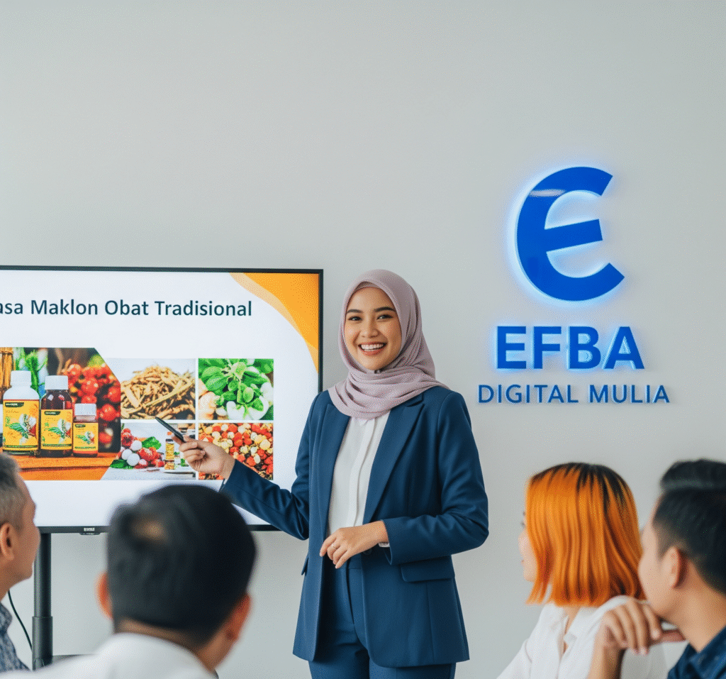 Gambar Konsultan Bisnis Presentasi Jasa Maklon Obat Tradisional Efba