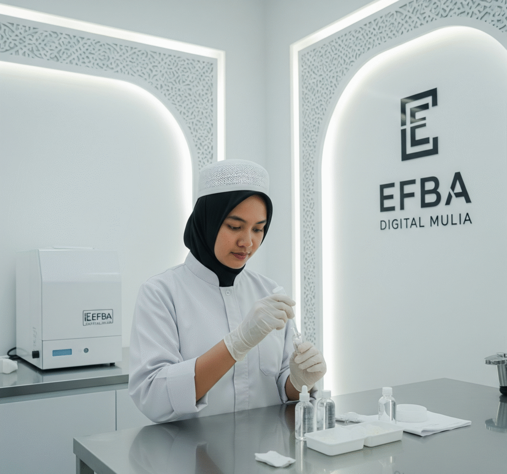 Gambar Proses Produksi Jasa Maklon Serum Gel Efba